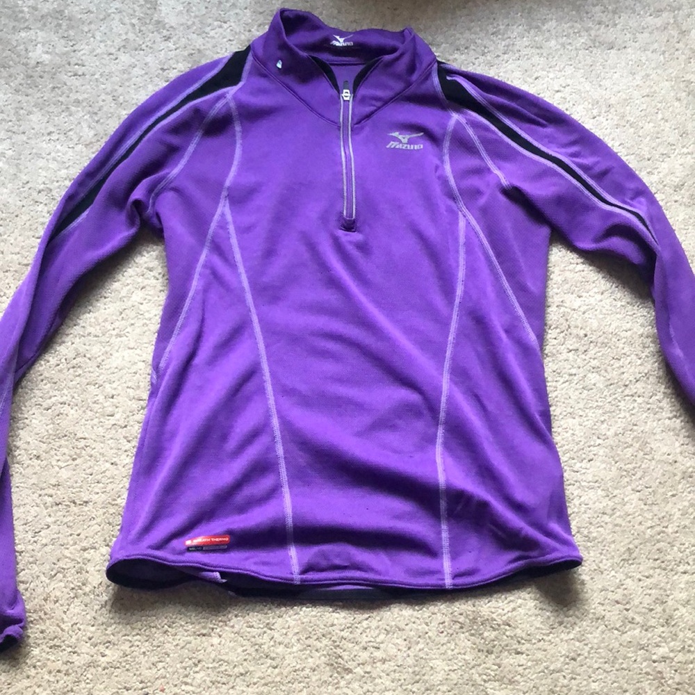 MIZUNO athletic quarter zip
